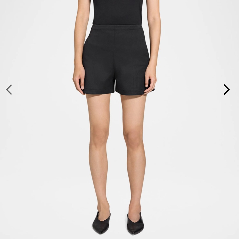 NWT Theory Clean Mini Shorts | Size 8
